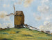 Landscape with Two Windmills - Johan Barthold Jongkind — artwork view