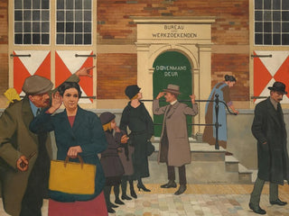 La porte de Doovenman - Johan Braakensiek — artwork view