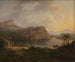 Nordic landscape with a dead tree - Johan Christian Dahl — artwork view