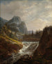 Norwegian Landscape Painting - Johan Christian Dahl — artwork view