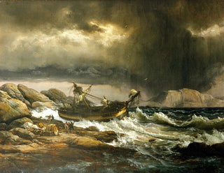 Shipwreck - Johan Christian Dahl — artwork view