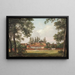 Skovlyst, a forest house in Hillerød - Johan Christian Dahl — framed artwork on a wall