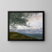 Storm Clouds Painting - Johan Christian Dahl — framed artwork on a wall