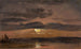 L'Elbe at Moonlight - Johan Christian Dahl — artwork view