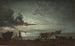 The Gulf of Naples by Moonlight - Johan Christian Dahl — artwork view