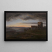 The ruined church at Avaldsnes in Karmøy - Johan Christian Dahl — framed artwork on a wall