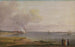 View of the Øresund near the lime quarries - Johan Christian Dahl — artwork view