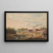 Factory of sugar Pangka near Tegal in Central Java - Johan Conrad Greive — framed artwork on a wall
