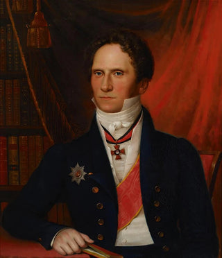 Johan Erik Lindh - Portrait Of Baron Carl Johan Walleen.webp