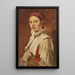 Sister Kerstin Andersdotter Dalarna - Johan Fredrik Höckert — framed artwork on a wall