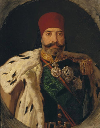 Johan Fredrik Hckert - The Bey of Tunis Sid Muhammed Es Sadok.webp