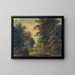 Résidence du magistrat Heurlin à Truveholm en Västergötland - Johan Fredrik Julin — framed artwork on a wall