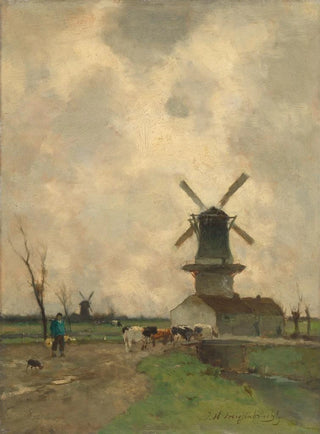 Johan Hendrik Weissenbruch - The Mill.webp