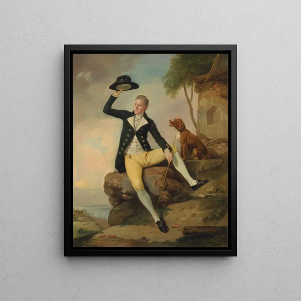 Patrick Heatly - Johan Joseph Zoffany — framed artwork on a wall