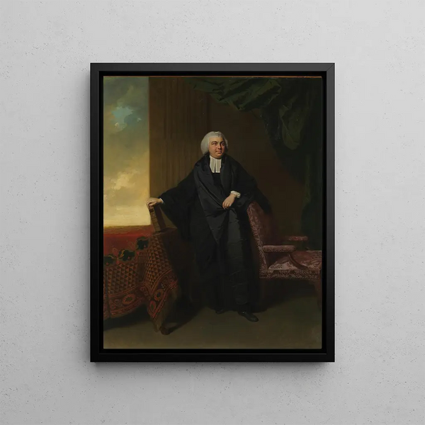 The Reverend Philip Cocks 1735–1797 - Johan Joseph Zoffany — framed artwork on a wall