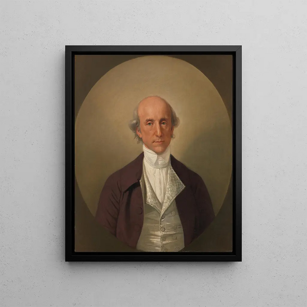 Warren Hastings - Johan Joseph Zoffany — framed artwork on a wall
