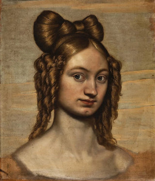 Johan Ludvig Lund - Portrait Of A Lady.webp