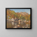 Sawmill - Johan Nielssen — framed artwork on a wall