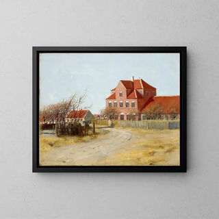 L'extension de l'architecte Ulrik Plesner à l'Hôtel Brndums - Johan Peter von Wildenradt — framed artwork on a wall