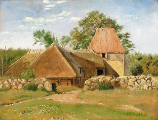 Teglvrk ved Asns - Johan Thomas Lundbye — artwork view