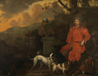 Portrait of Philippus Baldaeus and Gerrit Mossopotam - Johan de la Rocquette — artwork view