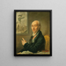 Portrait Painting of Pierre-François-Charles Augereau 1757-1816 Marshal of France Duke of Castiglione - Johann Julius Heinsius — framed artwork on a wall