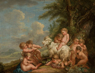 Les Amours en plein jeu - Johann Albrecht Friedrich Rauscher — artwork view