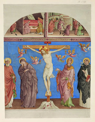 Johann Anton Ramboux - Christ on the Cross in the Church of S Domenico in Arezzo.webp