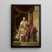 Portrait of François II - Johann Baptist Hoechle — framed artwork on a wall