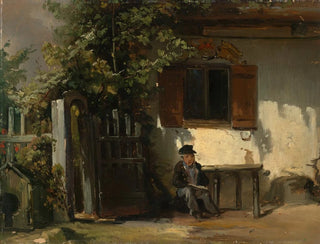 Au jardin - Johann Baptist Kirner — artwork view