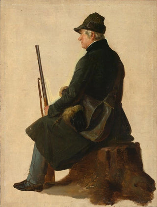 Johann Baptist Kirner - Bildnisstudie des Oberst Mayer.webp