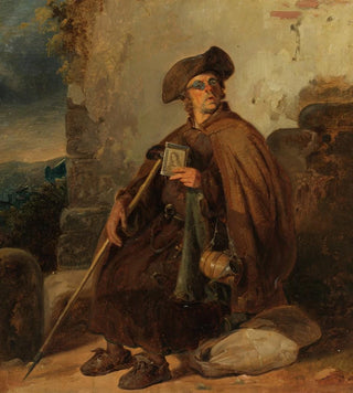 Johann Baptist Kirner - Sitzender Pilger.webp