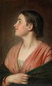 Young girl in profile - Johann Baptist Reiter — artwork view