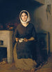 a seated woman in a peasant kitchen - Johann Baptist Reiter — artwork view