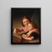 The Lesson by Johann Baptist Reiter — framed art print