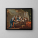 Death of Joseph - Johann Baptist Schmon — framed artwork on a wall
