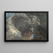 View of the Hermitage near Arlesheim - Johann Baptist Stuntz — framed artwork on a wall