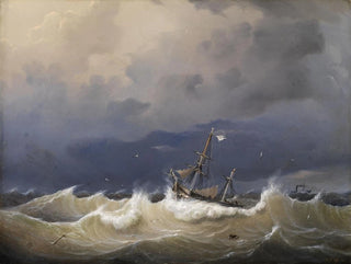 Marine Painting - Johann Baptist Weiss — artwork view