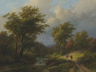 A Summer Breeze - Johann Bernhard Klombeck — artwork view