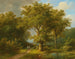 Landscape with a Couple of Farmers Returning Home - Johann Bernhard Klombeck — artwork view