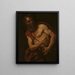 Saint Paul Painting - Johann Carl Loth — framed artwork on a wall