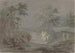 Cliffs along a wooded bank - Johann Caspar Huber — artwork view