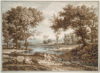 Heroic Landscape Painting - Johann Christian Reinhart — artwork view