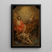 Holy Trinity - Johann Christoph Liska — framed artwork on a wall