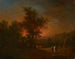 En route to Emmaus - Johann Conrad Seekatz — artwork view