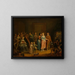 La Nuit de noces - Johann Daniel Bager — framed artwork on a wall