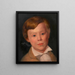 Moritz Staub as a young university botany professor - Johann Erlinger — framed artwork on a wall