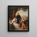 The Baron Cerrini with his Family - Johann Fischbach — framed artwork on a wall