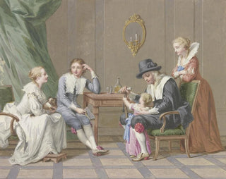 Family scene - Johann Friedrich August Tischbein — artwork view