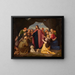 Resurrection of Lazarus - Johann Friedrich Overbeck — framed artwork on a wall